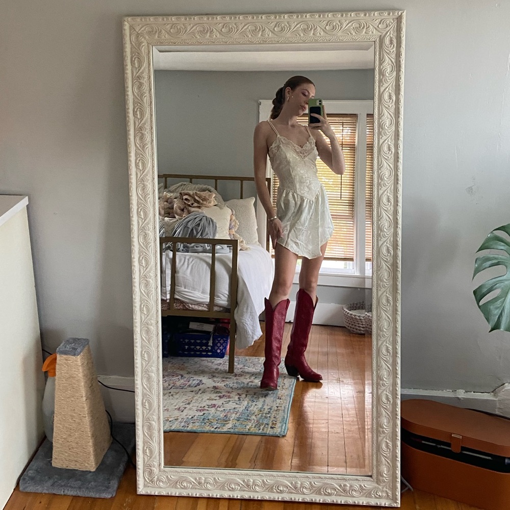 Vintage slip dress.